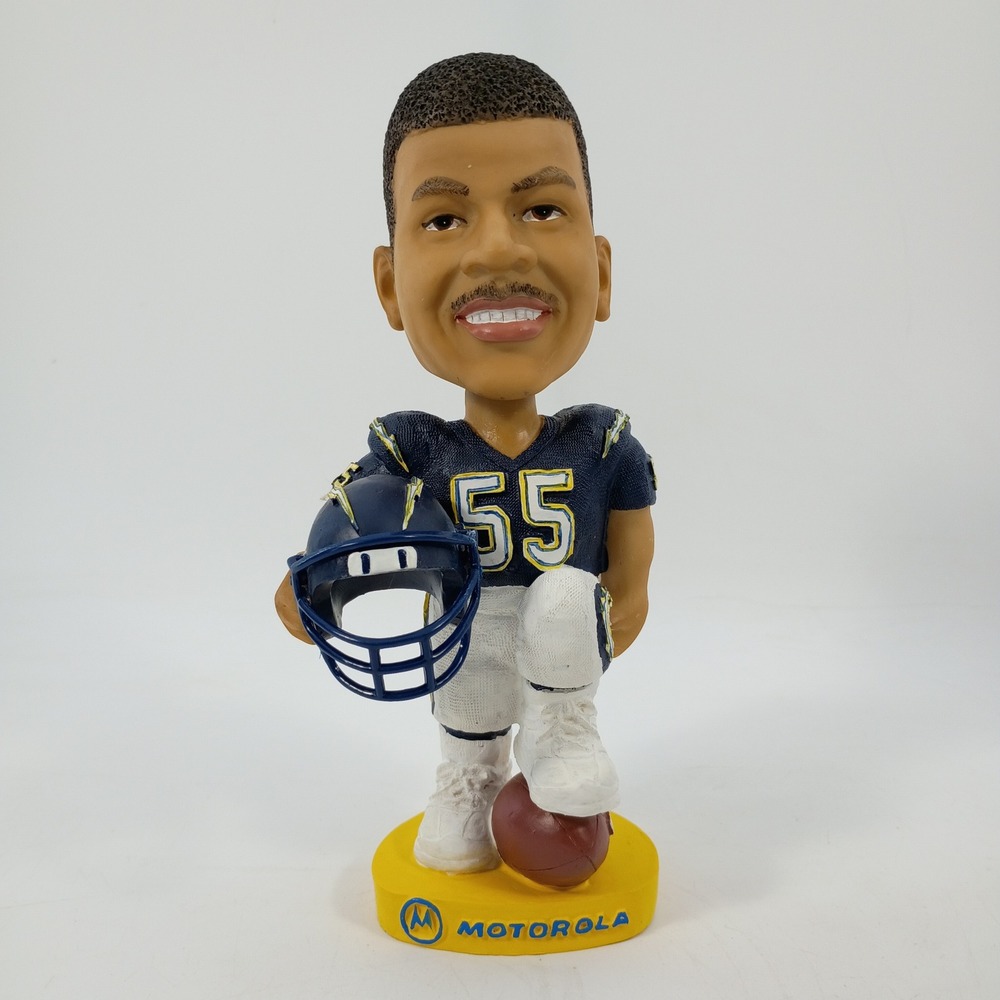 Junior Seau San Diego Chargers #55 Motorola Bobblehead Bobble Dobbles NFL